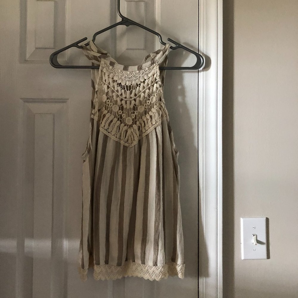 Cream colored top